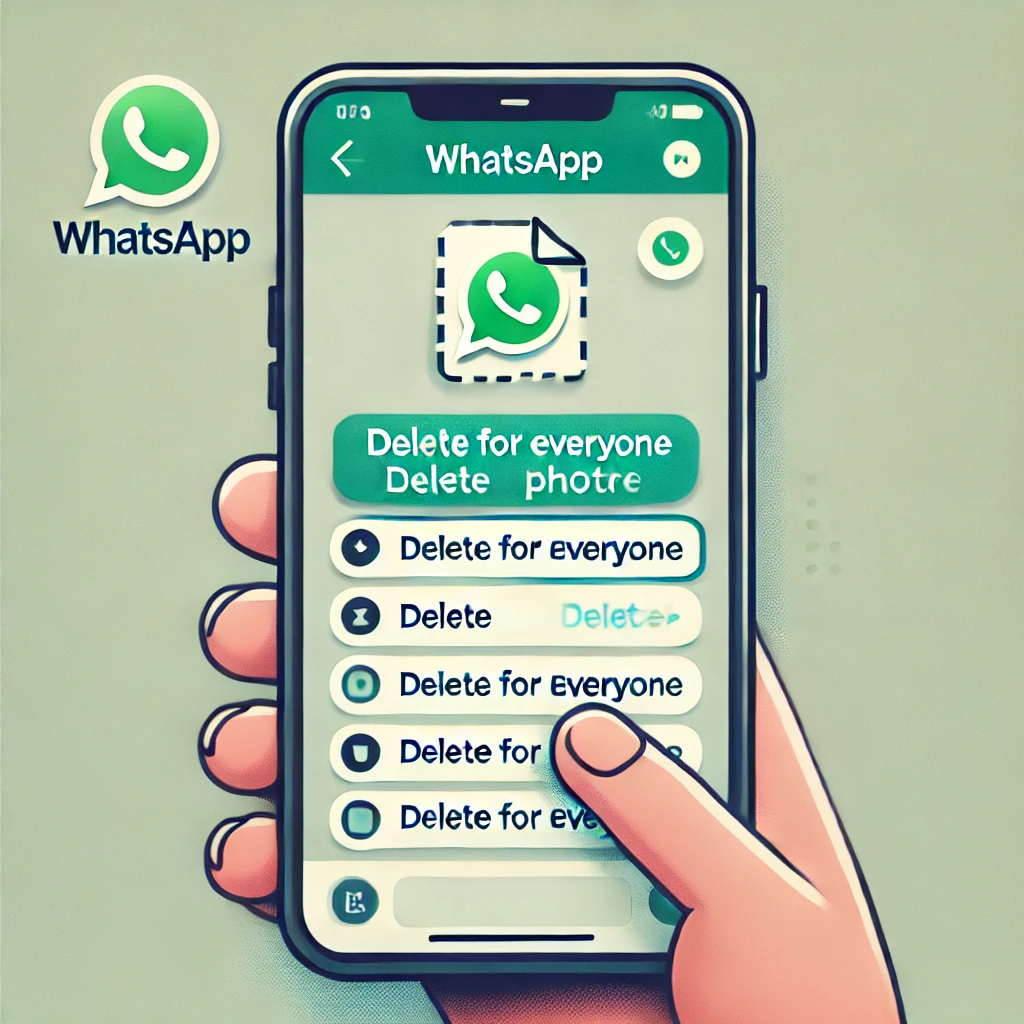 How to delete sent photos on WhatsApp